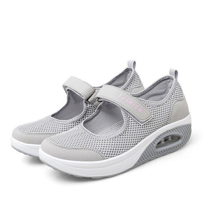 Chaussures de course en maille tendance pour femmes - LUXARAH