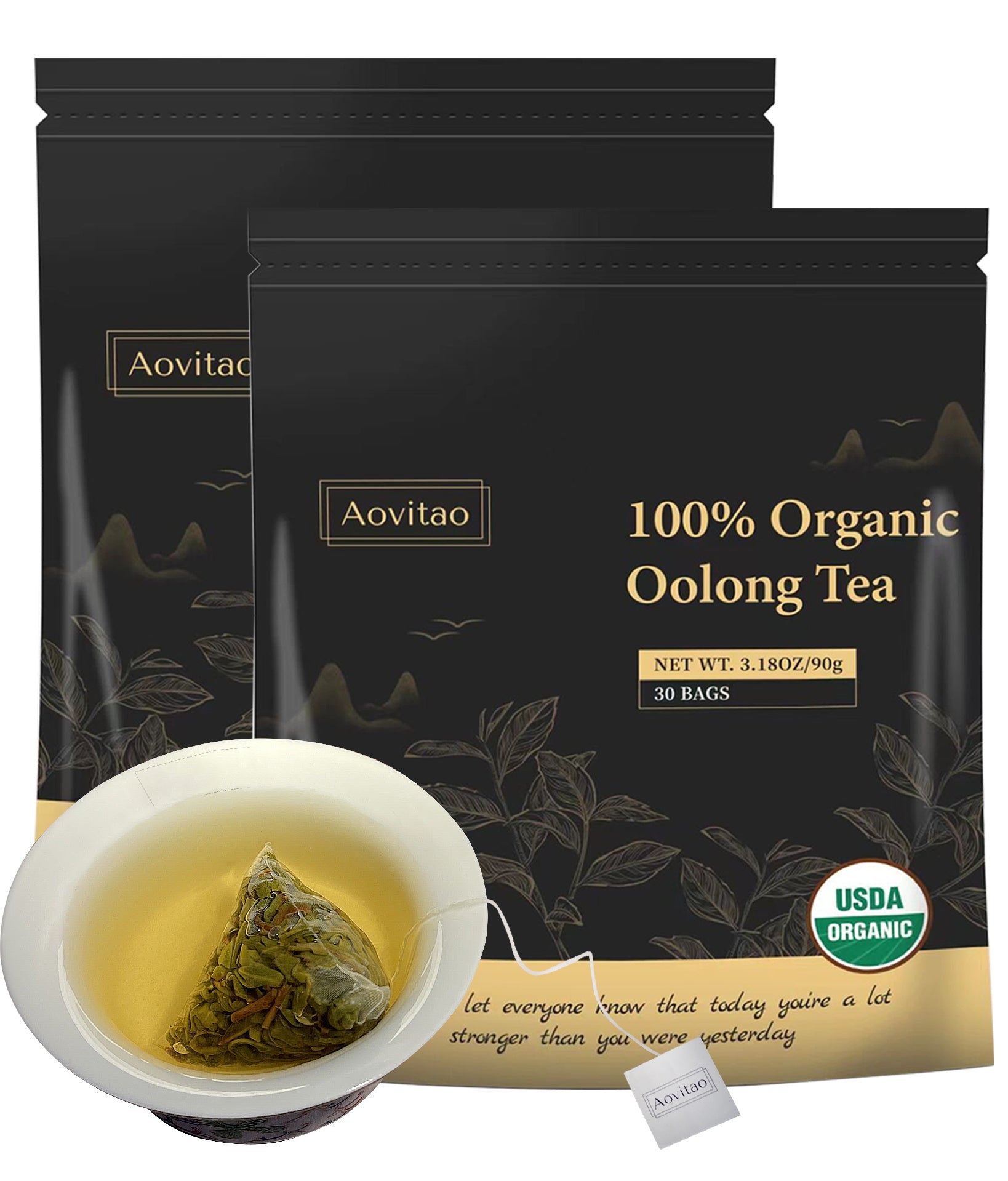Thé détoxifiant, sachets de thé aux herbes naturelles, feuilles d'oolong pour le nettoyage des poumons, soulagement de la congestion, détox à base de plantes, sans caféine, sans OGM, biologique, pour la santé intestinale et renforcement immunitaire. - LUXARAH