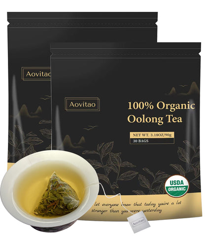Thé détoxifiant, sachets de thé aux herbes naturelles, feuilles d'oolong pour le nettoyage des poumons, soulagement de la congestion, détox à base de plantes, sans caféine, sans OGM, biologique, pour la santé intestinale et renforcement immunitaire. - LUXARAH