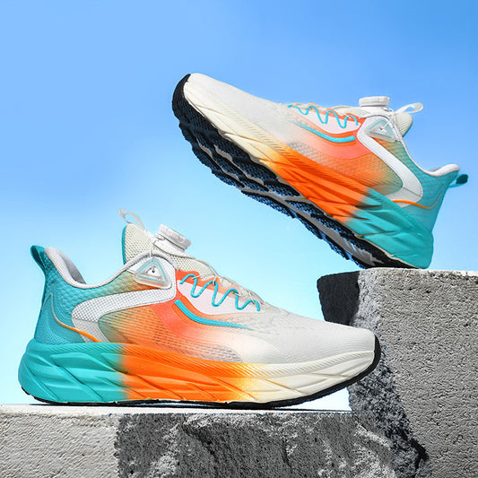 Chaussures de sport en maille respirantes, décontractées et polyvalentes, grande taille, semelle souple, pour homme, tendance - LUXARAH