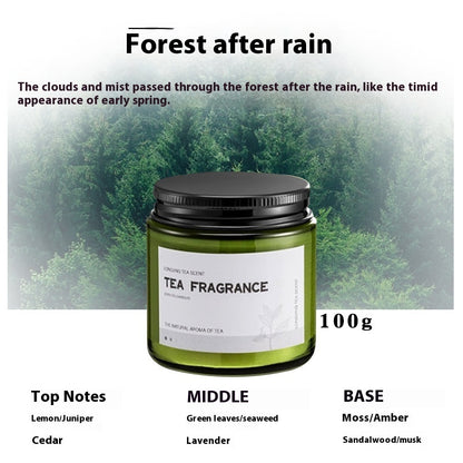 Bougie parfumée à la cire de soja pour l'intérieur
