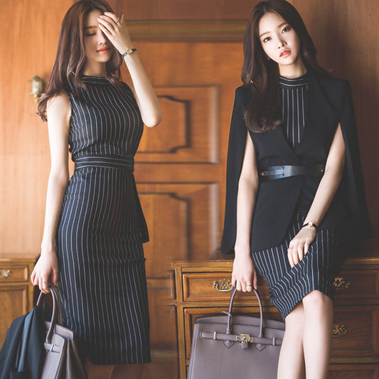 Robe sexy, tenue de bureau, d'automne et de printemps - LUXARAH