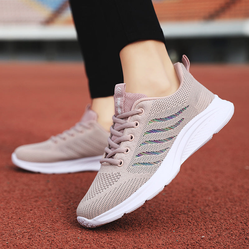 Chaussures de course à pied en maille pour femmes d'âge moyen - LUXARAH