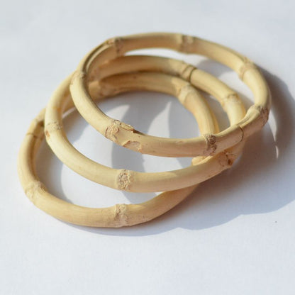 Bracelet en bambou de style ethnique naturel original style pastoral - LUXARAH