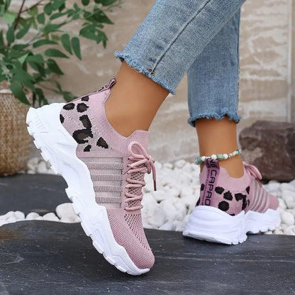 Chaussures en maille respirantes et tendance pour femmes
