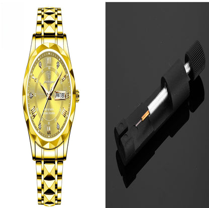 Montre à quartz lumineuse étanche pour homme avec double calendrier - LUXARAH