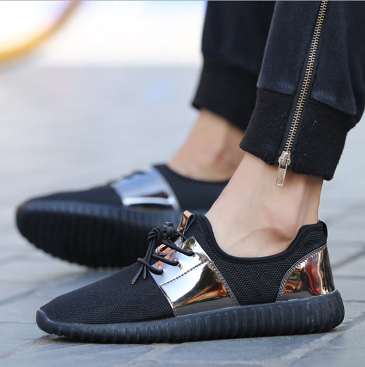 Nouvelles chaussures d'été respirantes pour hommes, chaussures plates, mode automne, décontractées - LUXARAH
