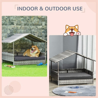 Panier pour chien, canapé en rotin, tente pour chien - LUXARAH