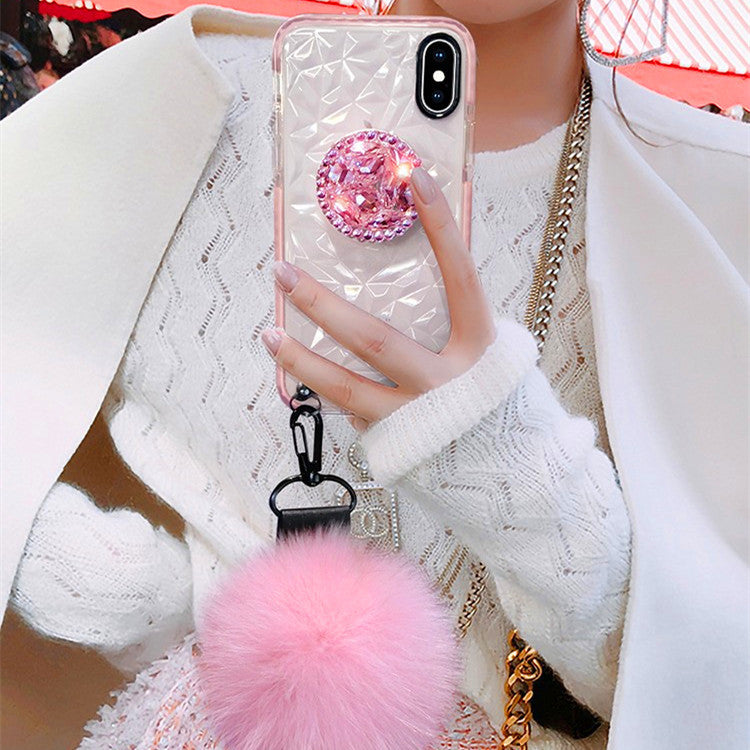 Étui de téléphone portable en diamant