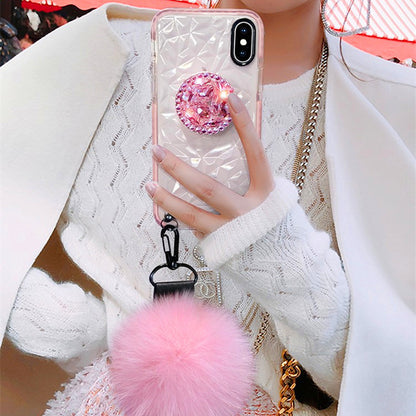 Étui de téléphone portable en diamant