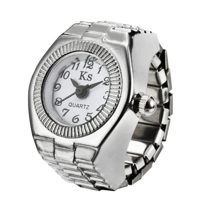 Montre-bague simple et polyvalente en alliage, montre créative - LUXARAH
