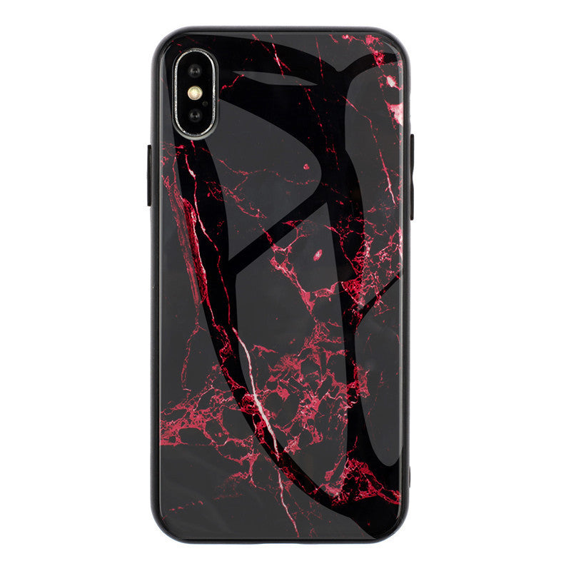 Coque de protection en verre marbré S10