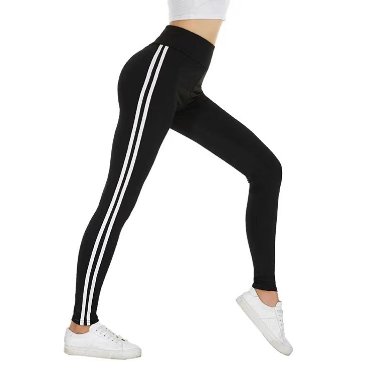 Pantalon legging moulant de course à pied pour femme, idéal pour le fitness et le yoga - LUXARAH