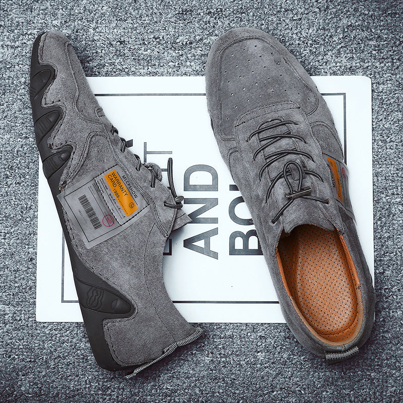 Chaussures de planche pour hommes, Chaussures décontractées à pois, Chaussures de conduite, Chaussures de sport - LUXARAH