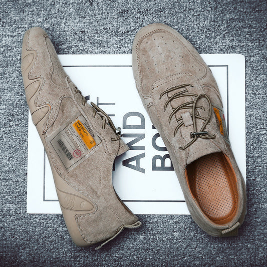 Chaussures de planche pour hommes, Chaussures décontractées à pois, Chaussures de conduite, Chaussures de sport - LUXARAH