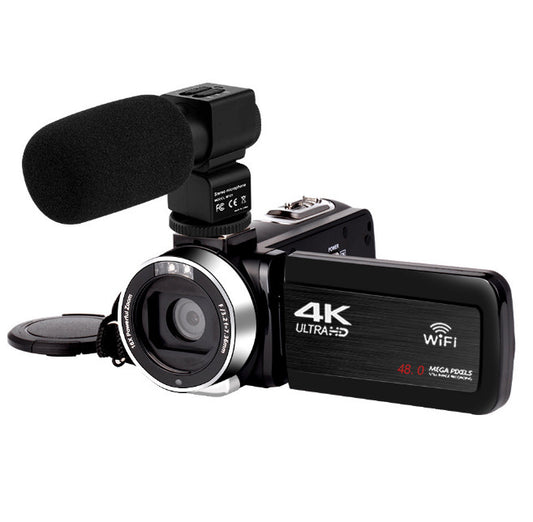 Caméra vidéo numérique 4K à écran tactile de 3,0 pouces avec télécommande Wi-Fi