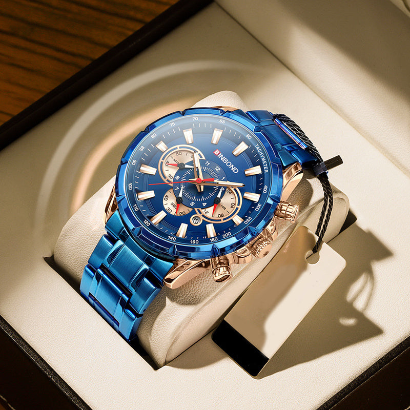 Montre tactique étanche et lumineuse pour moto, chronométrage multipoints - LUXARAH