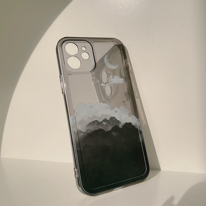 Coque de téléphone portable dégradée Late Night Cloud