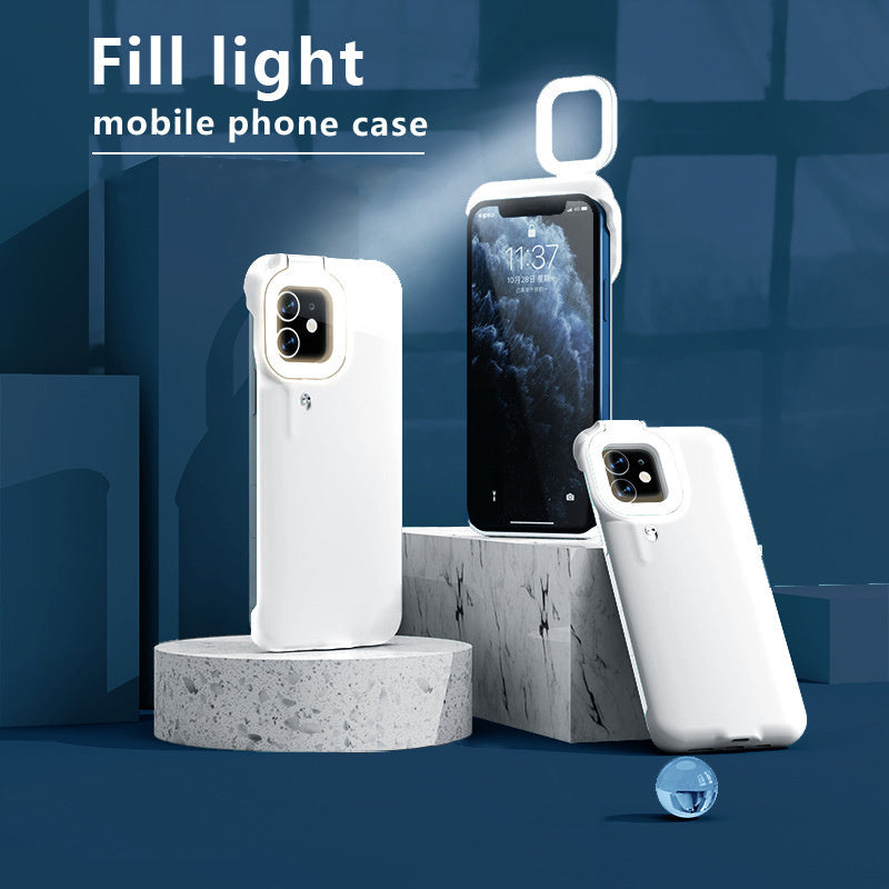 Étui de téléphone Beauty Fill Light Cover, étui lumineux pour selfie