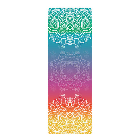Serviette de yoga imprimée pour tapis de yoga - LUXARAH