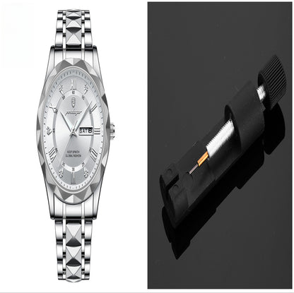 Montre à quartz lumineuse étanche pour homme avec double calendrier - LUXARAH