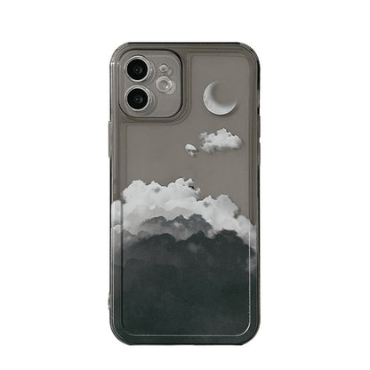 Coque de téléphone portable dégradée Late Night Cloud