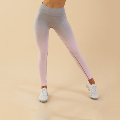 Legging ombré sans coutures Kaya - Rouge orangé - LUXARAH