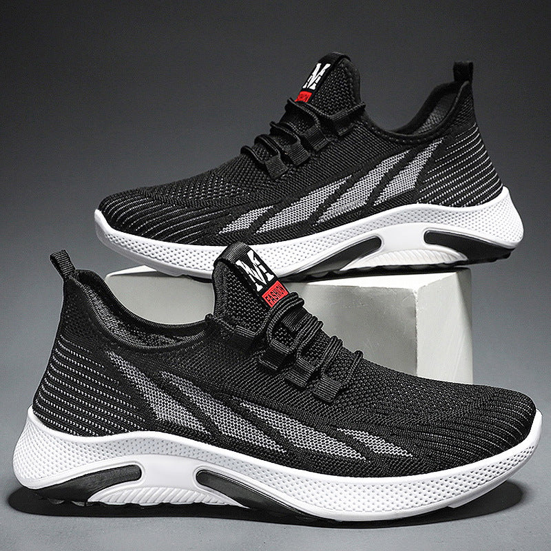 Chaussures de course tendance de style coréen pour hommes, confortables et décontractées - LUXARAH