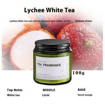 Bougie parfumée à la cire de soja pour l'intérieur