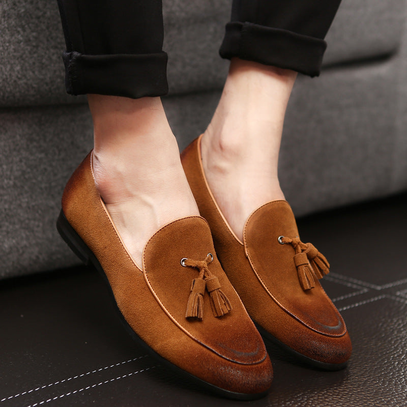 Chaussures en cuir Pea Shoes pour hommes - LUXARAH