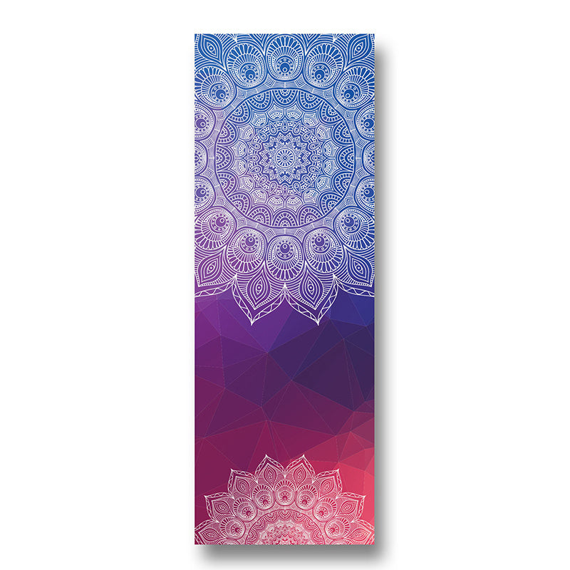 Serviette de yoga imprimée pour tapis de yoga - LUXARAH
