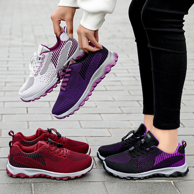 Chaussures de course décontractées à semelle souple pour hommes et femmes - LUXARAH