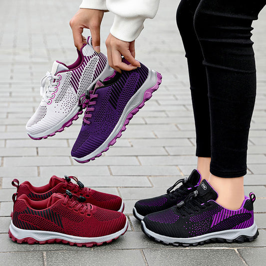 Chaussures de course décontractées à semelle souple pour hommes et femmes - LUXARAH