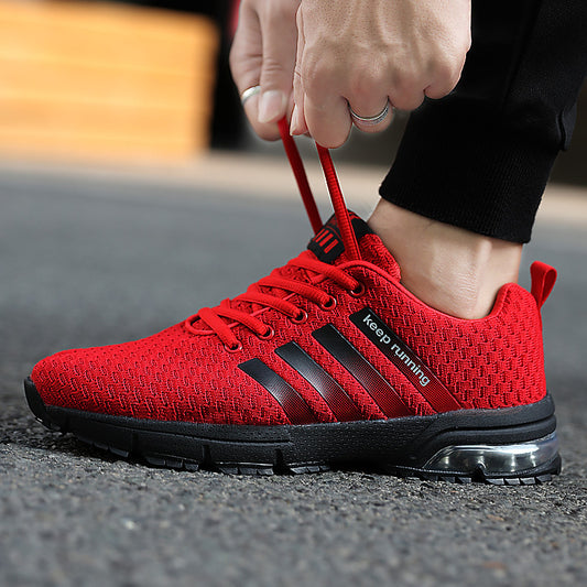 Chaussures de sport pour couple les plus vendues, chaussures de course en maille respirante pour hommes et femmes, chaussures de sport, de fitness, de jogging - LUXARAH