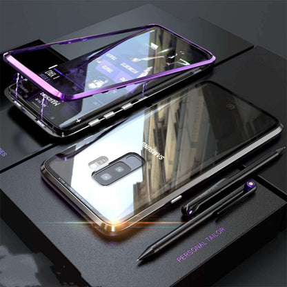 Étui magnétique anti-regard pour téléphone