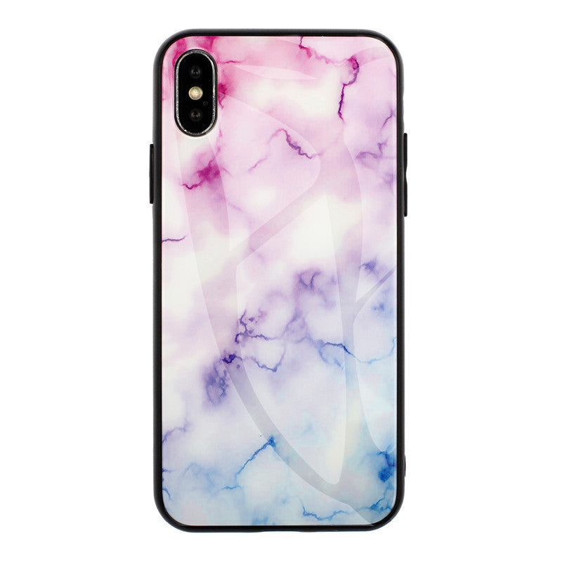 Coque de protection en verre marbré S10