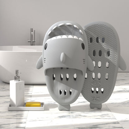 Chaussons requin avec trous de drainage, chaussures de douche pour femmes, séchage rapide, EVA, sandales de plage - LUXARAH