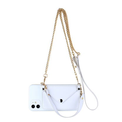 Porte-monnaie Oin avec coque de protection givrée, portable en diagonale