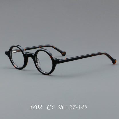 Monture de lunettes en bois avec plaque, style rétro, nouvelle collection