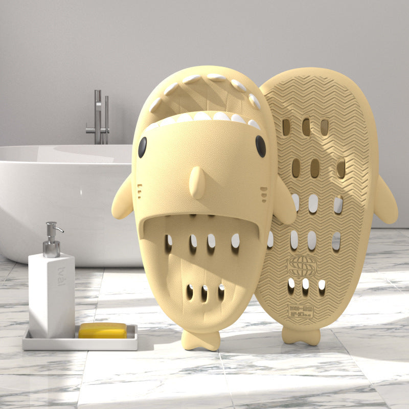 Chaussons requin avec trous de drainage, chaussures de douche pour femmes, séchage rapide, EVA, sandales de plage - LUXARAH