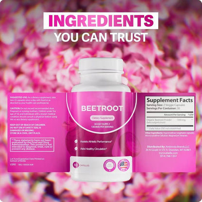 Capsules de graines de moringa et de racine de betterave - LUXARAH