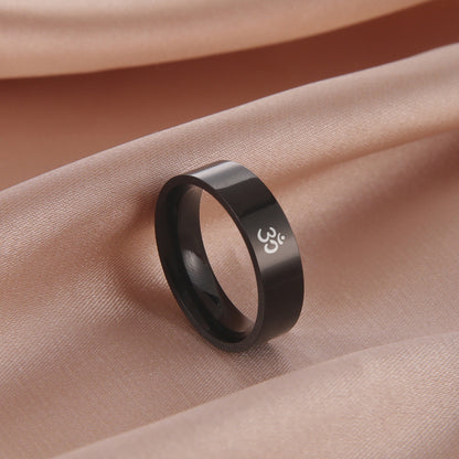 Anneau de yoga en acier inoxydable pour hommes et femmes - LUXARAH