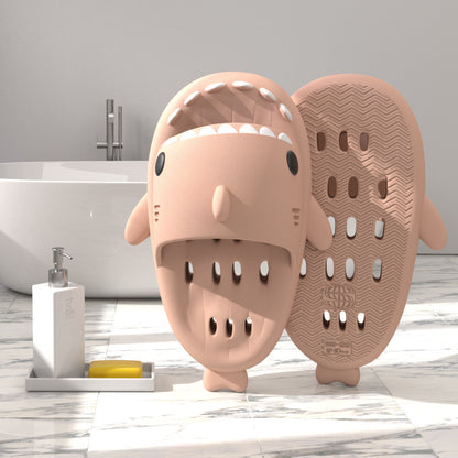 Chaussons requin avec trous de drainage, chaussures de douche pour femmes, séchage rapide, EVA, sandales de plage - LUXARAH