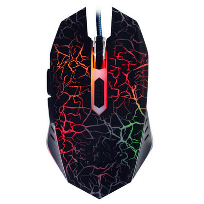 Ensemble clavier de jeu filaire rétroéclairé tricolore J10, souris de jeu lumineuse colorée, clavier russe