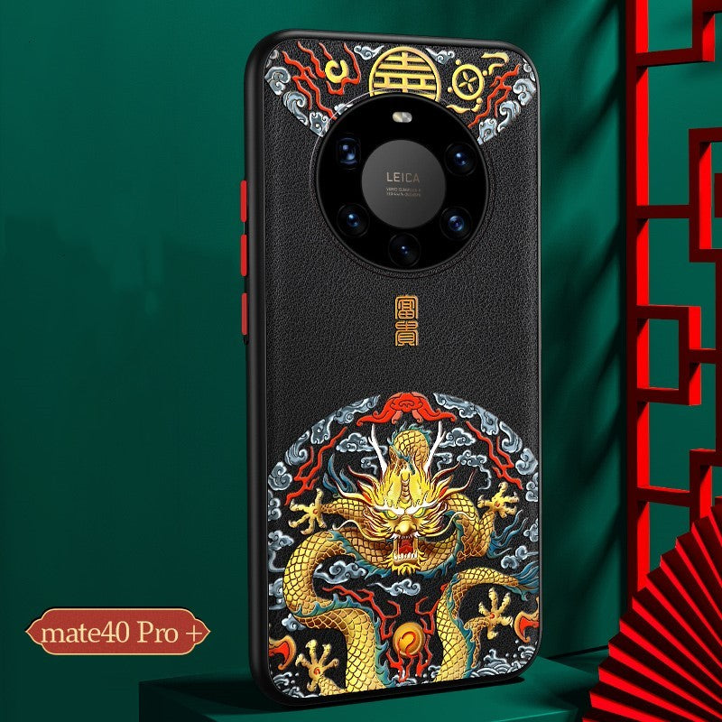 Coque de téléphone portable de style chinois pour Huawei Mate40