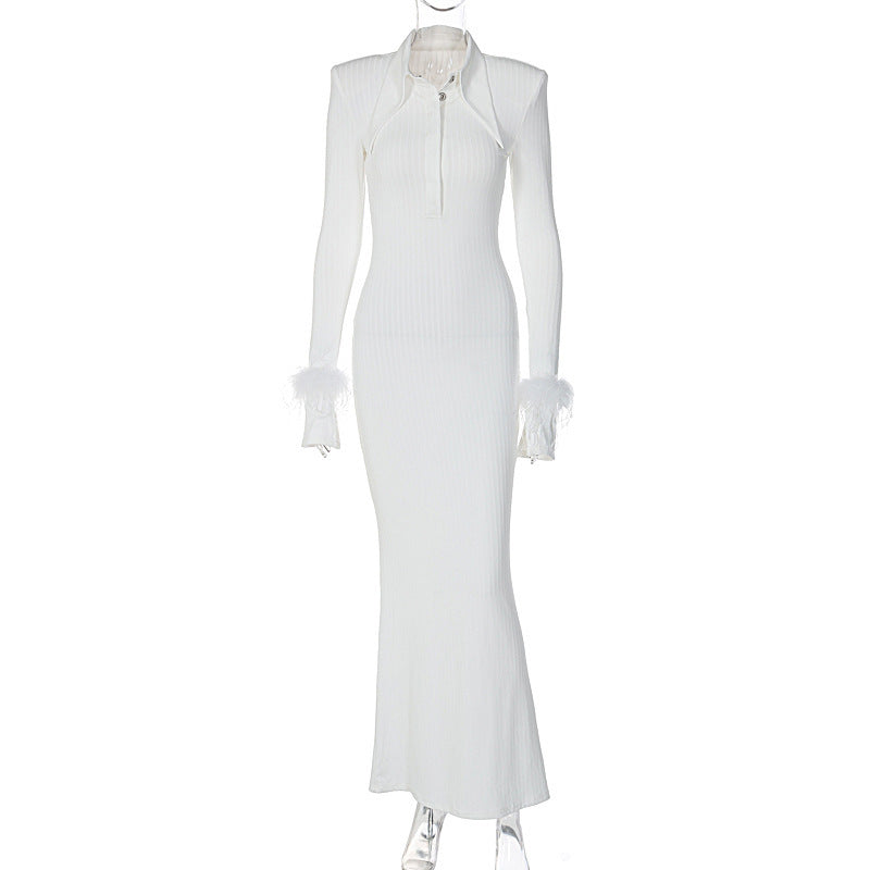 Robes longues à col polo - LUXARAH