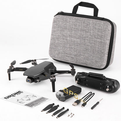 Drone aérien pliable à quatre axes haute définition 4K avec télécommande
