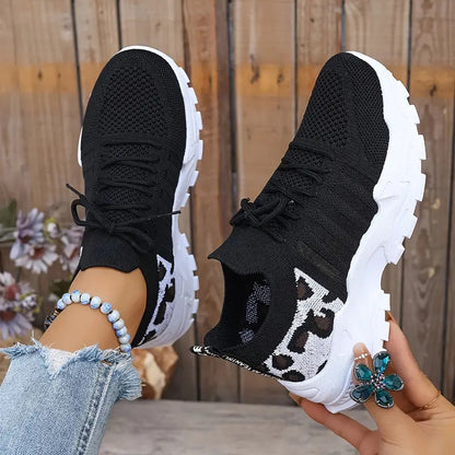 Chaussures en maille respirantes et tendance pour femmes