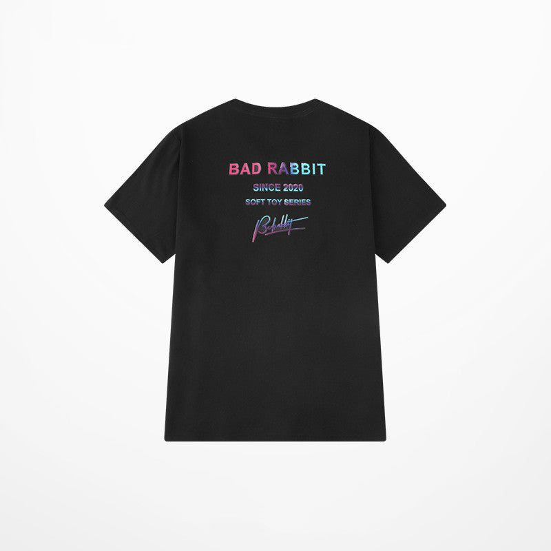 T-shirt oversize à manches courtes pour hommes et femmes de la marque Tide - LUXARAH