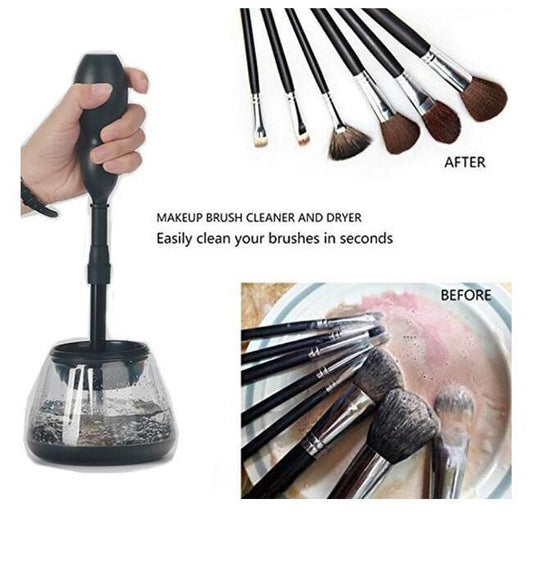 Brosses de maquillage électriques professionnelles, outil de lavage automatique, séchage en quelques secondes, protection des poils - LUXARAH